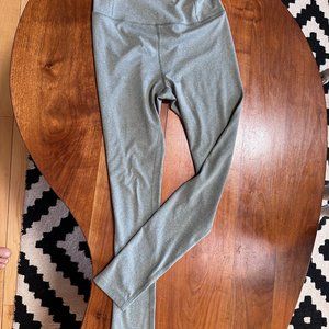 Girlfriend Collective Leggings Large Soft Heathered Green